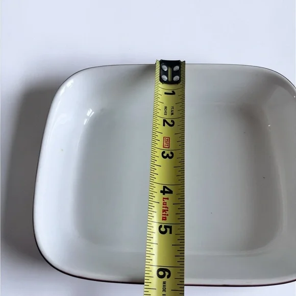 Vintage Mini Micro Microwave Dish for Small Meals; Retro Milk Glass Baker - Picture 5 of 6